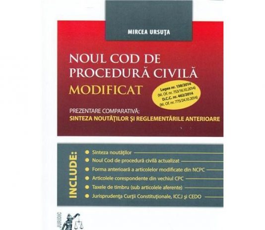 Avocatii explica Noul Cod de Procedura Civila