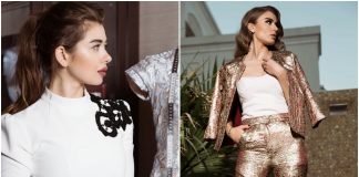 Dina Melwani, romanca vedeta festivalurilor de moda din Dubai, este nimeni alta decat fostul model Dina Dermangi ori solista Dina Gabri