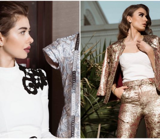 Dina Melwani, romanca vedeta festivalurilor de moda din Dubai, este nimeni alta decat fostul model Dina Dermangi ori solista Dina Gabri
