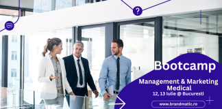 Bootcamp de management si marketing medical dedicat medicilor si antreprenorilor medicali